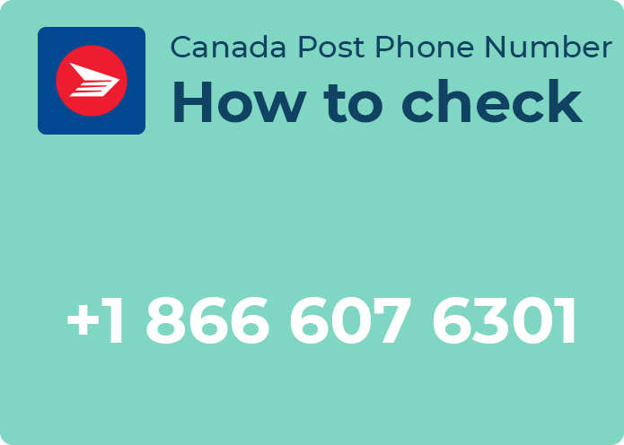 canada post customer service phone number